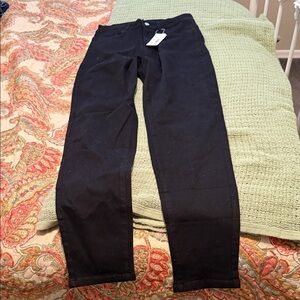 Cathy Jean Black Straight Leg Jeans